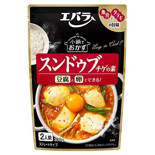 エバラ 小鍋でおかず スンドゥブチゲの素 300g×3個