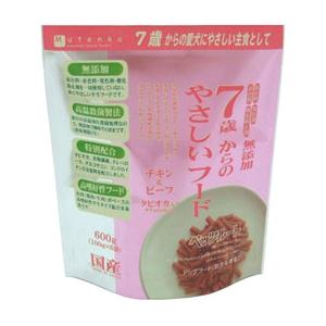 ペッツルート 7歳からのやさしいフード チキン＆ビーフ 600g(100g×6)×6