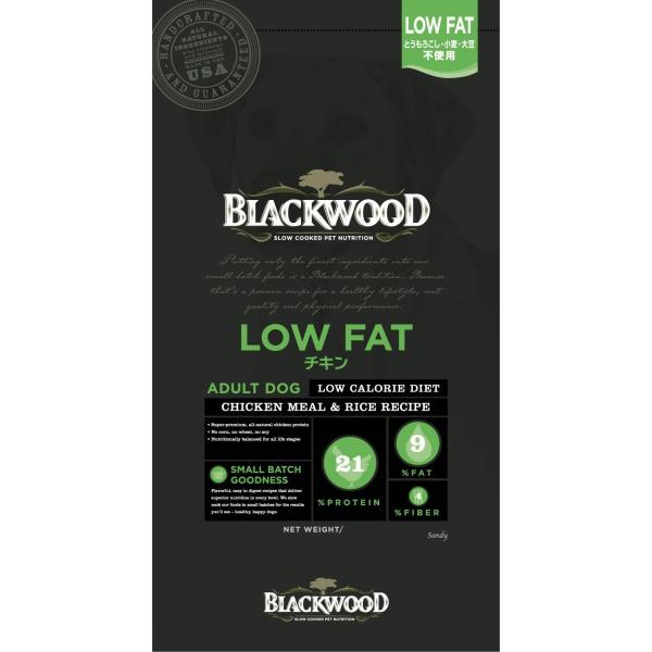 ブラックウッド LOW FAT チキン 全犬種 成犬期-老齢期 20kg 4562210501280