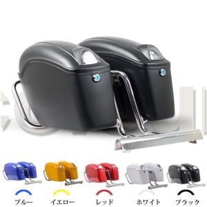 バイク用 サイドバッグ ハード 左右セット/型崩れしない サイドバック ハードタイプ サイドボックス バイクボックス K8-01