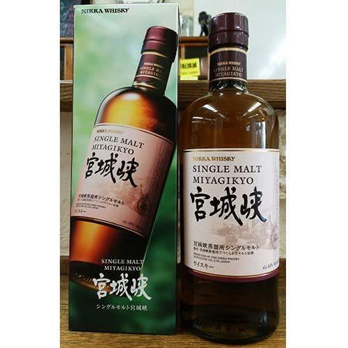 【ギフト】 ニッカ シングルモルト 宮城峡 箱付き 45度 700ml