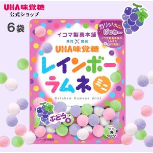UHA味覚糖 ［公式］まとめ買い レインボーラムネミニ ぶどう味 30袋