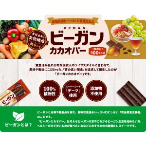 UHA味覚糖 ビーガンカカオバー ローストアー...の詳細画像2