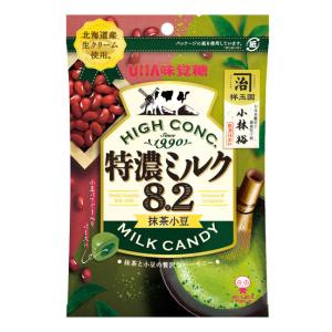 UHA味覚糖 特濃ミルク8.2 抹茶小豆 10袋