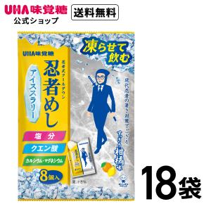 【公式】忍者めしアイススラリー すっきり柑橘味　18袋セット 送料無料