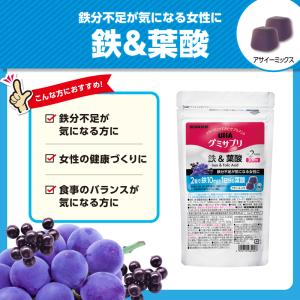 UHA味覚糖 通販限定 グミサプリ 鉄&amp...の詳細画像1