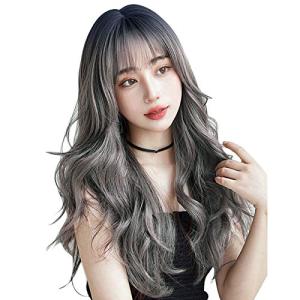 ウィッグ ロング Candybay ウェーブ 巻き髪 エクウイッグ かつら 女性 カール レディース フルウイッグ 前髪 女装 耐熱 自然 通気 フル