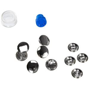 プリム くるみボタンキット付 15mm 真鍮製 6組入 323215