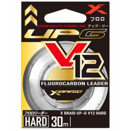 よつあみ エックスブレイド アップジーリーダーV12ハード フロロカーボン [4号/19lbから6号...
