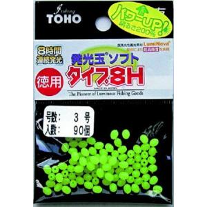 東邦産業(TOHO,inc.) 発光玉ソフト８Ｈ 徳用 グリーン