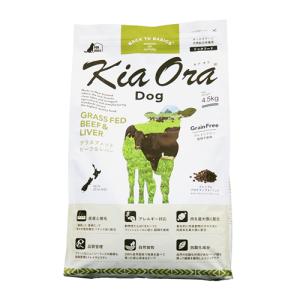 Kia Ora（キア オラ）　ドッグフード　ビーフ＆レバー　4.5kg　全年齢向け愛犬用ドライフード　ポイントお得商品｜uiitshop