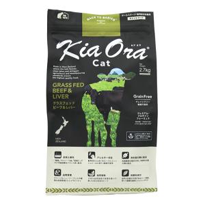 Kia Ora（キア オラ）　キャットフード　ビーフ&レバー　2.7kg　オールステージ猫用総合栄養食　ドライフード｜uiitshop