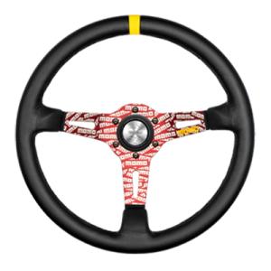 正規品 MOMO ステアリング プロトタイプ シルバースポーク 35パイ