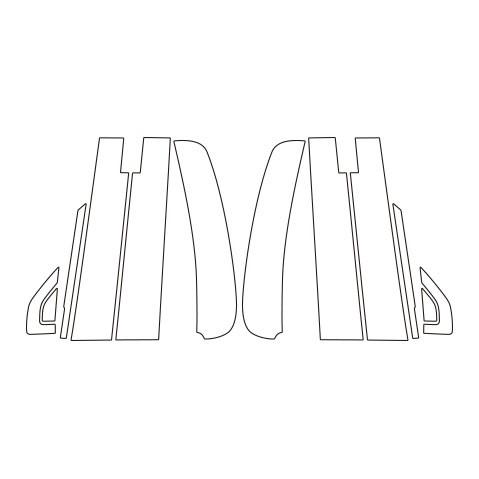 【本州送料無料！】 ハセプロ マジカルカーボン 《ピラー バイザーカットタイプ》 ホンダ N-WGN...