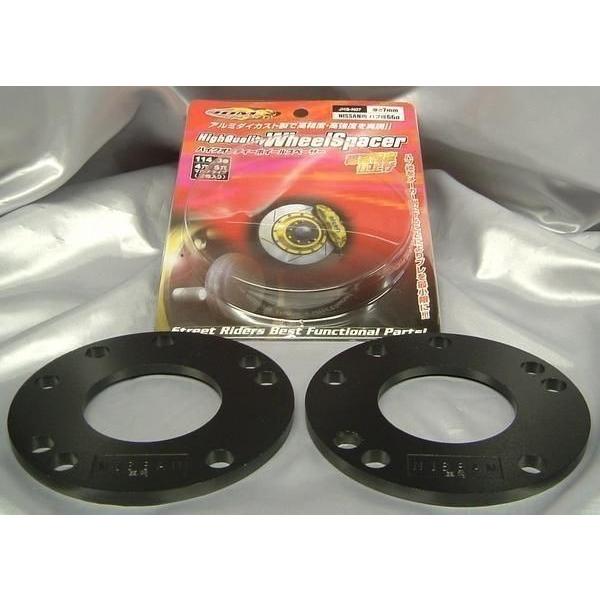 JDM ハイクオリティ ホイールスペーサー 2枚セット 5mm P.C.D100 / 4穴 /  ハ...