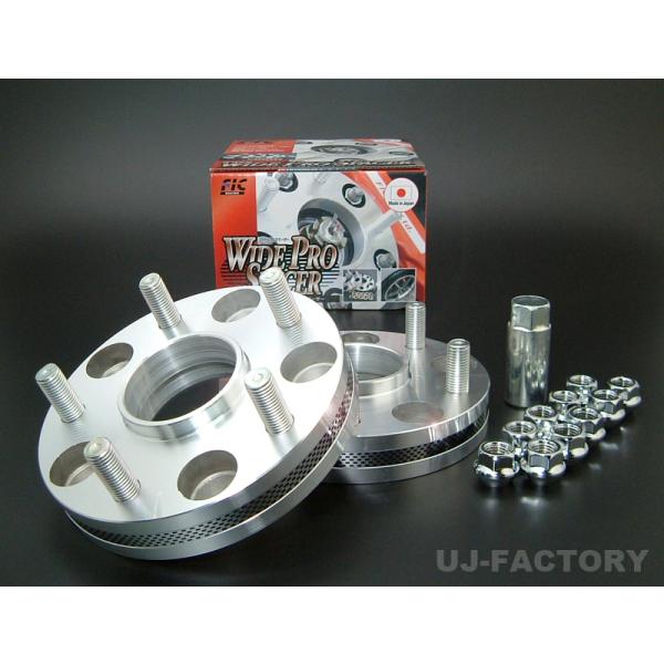 FIC ワイドプロスペーサー ハブ一体型 《20mm PCD100-5H P1.5 ハブ径54φ》 ...