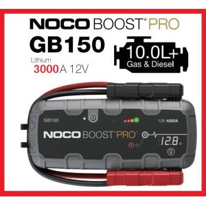 【送料無料】NOCO BOOST ブーストプラス ジャンプスターター GB150 ● ［リチウム 3000A 12V］ 車/二輪車/ボート・バッテリー上りに強い味方！｜uj-factory