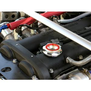 GARUDA OIL CAP ガルーダ アルミ削り出し 窓付き オイルフィラーキャップ MAZDA ユーノスロードスター　NA/NB 各車 CMA-01｜uj-factory