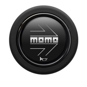 momo正規品 MOMO ホーンボタン アロー マット ブラック / ARROW MATT BLACK HB-17 クリックポスト可｜株式会社 UJ-FACTORY