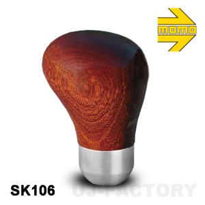 MOMO　ウッドシフトノブ  ショートウッド SHORT WOOD　SK106 マホガニーウッド｜株式会社 UJ-FACTORY