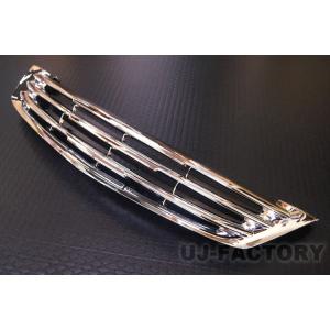 LUXX フロントグリル / マークレス・クロームメッキ HONDA オデッセイ