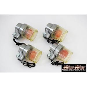 MAD MAX 汎用 丸型 ヨーロピアンウインカー 黄ばみ 4個セット (20-1390PLA-4)...