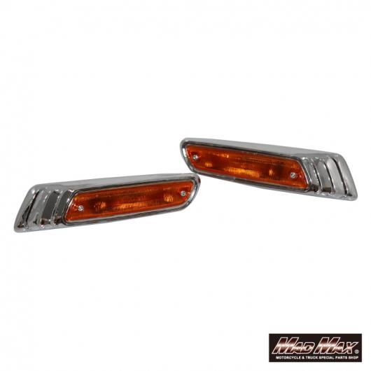 MAD MAX 汎用 ローレルウインカー左右セット オレンジ (MM11-0026A)  HONDA...