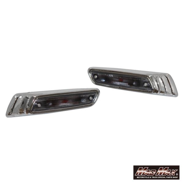 MAD MAX 汎用 ローレルウインカー左右セット スモーク (MM11-0026M)  HONDA...