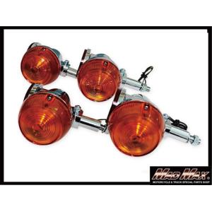 MAD MAX SUZUKI GT380/GT550/GT750 純正タイプ ウインカー オレンジ ...