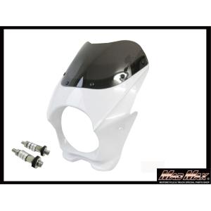 MADMAX 130φ 汎用ビキニカウル 8mm ボルト付き（ホワイト） M8-YJ55-7606W...