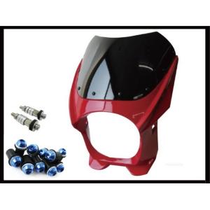 MADMAX 180φ ビキニカウル レッド M8取付+スクリーンボルト ブルー付属 M8-DZY2...