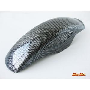 カワサキ（Kawasaki） メッシュBEET風フロントフェンダー ブラック