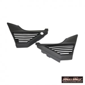 ＺＲＸ４００Ⅱ　アルフィン　黒/ブラックZR400E サイドカバー 全フィン Amazon | ZRX ZRX400 ZRX400Ⅱ 対応 アルフィンカバー サイド