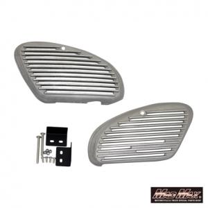 スーパーカブ ホンダ C50 STD/DX サイドカバー 左右セット 緑