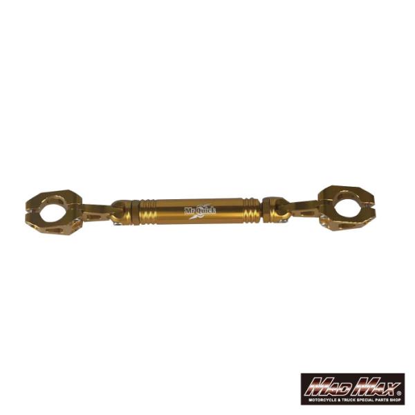 MADMAX Mr Quick製 オートバイ 22.2mmハンドル用 ハンドルブレース スタビライザ...