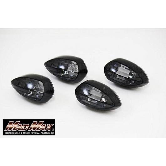 MADMAX ヤマハ ウインカーレンズ YZF-R25 / YZF-R1 / YZF-R3 スモーク...