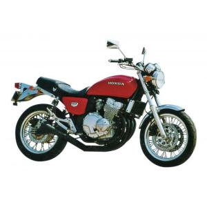 CB400FOUR（97年〜） ショートマフラー ブラック エムテック中京