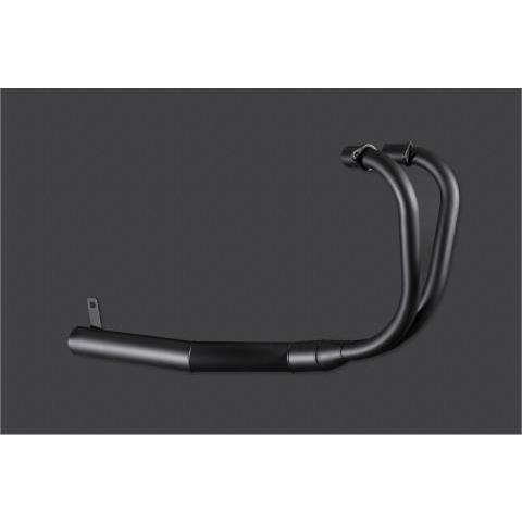 MRS ショート管マフラー KAWASAKI　Z250FT ブラック エムテック MRS-MUK25...