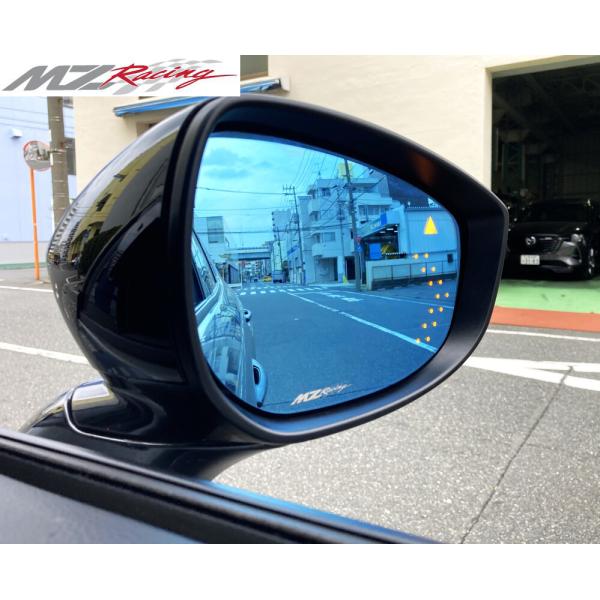 MZ Racing ウインカー＋BSM / マルチファンクションLEDブルーミラー  マツダ CX8...