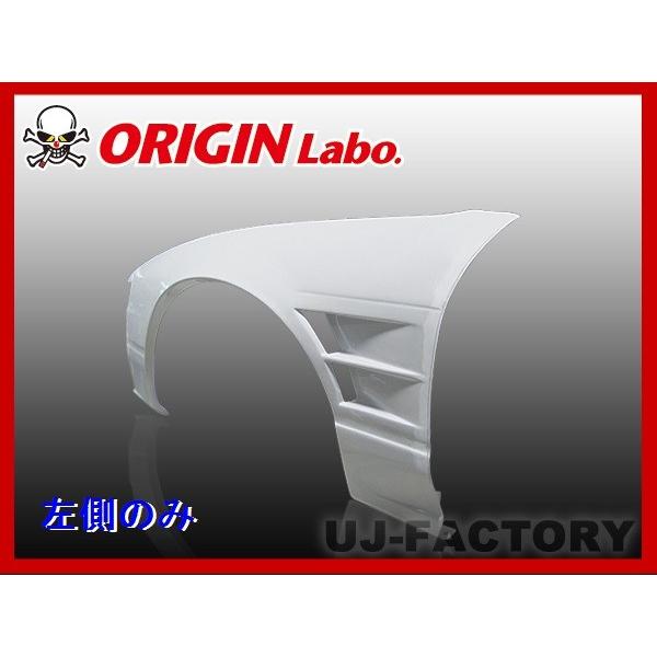 ORIGIN Labo. オリジン FRP フロントフェンダー (+40mm / ツインダクト) 左...