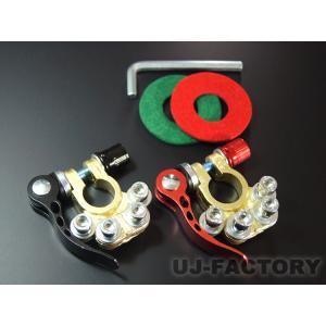 即納 クイックリリースターミナル 大ポール【L】Dタイプ端子バッテリー