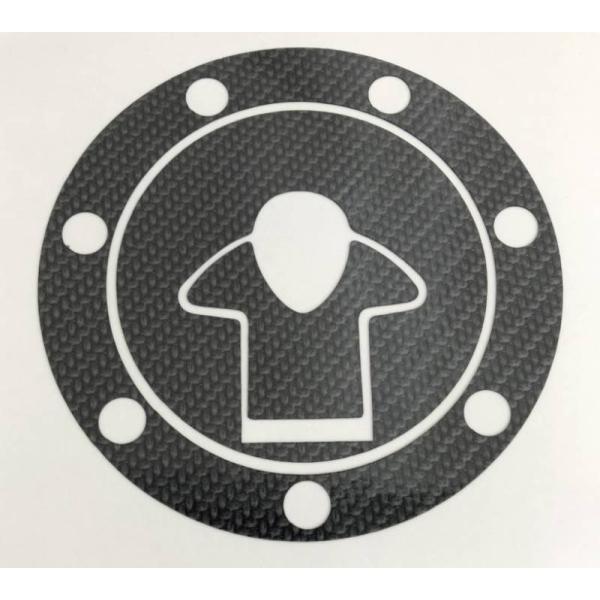 本物カーボン使用！ハセプロ マジカルアートシートNEO バイク・タンクキャップ用 KAWASAKI ...