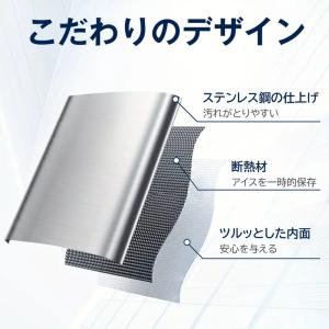 保冷に優れた ステンレス製 高速 製氷機 上級...の詳細画像1