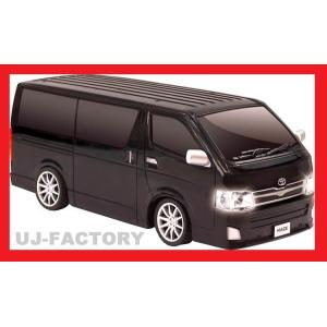 1/24スケール・RCカー TOYOTA HIACE（ハイエース）ローダウン仕様 ブラック 27MH...