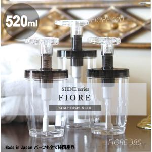 日本製 特許出願ソープディスペンサー（ボトル） 520ml《全3色》Day