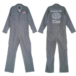 STP/ワークウエア カバーオール ヒッコリー S〜5Lサイズ STP COVERALL HICKORY｜uj-factory