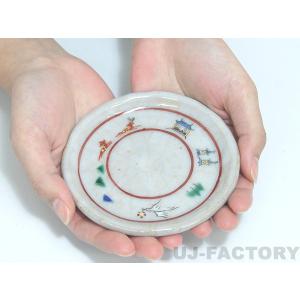 【奈良 赤膚焼】 奈良絵(銘々皿)(5枚セット...の詳細画像5