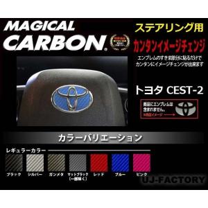 【DM便対応】ハセプロ ◆マジカルカーボン エンブレム◆ ステアリング用 《レギュラーカラー》 ヴィ...