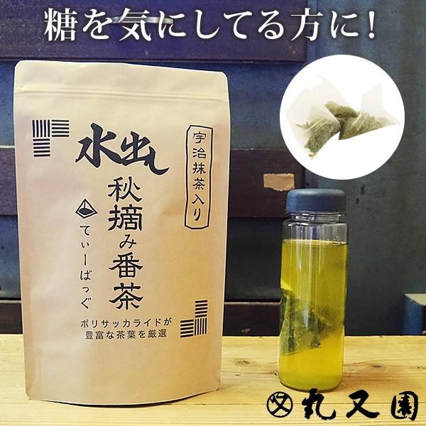 水出し ティーバッグ 秋摘み 番茶 10袋 5g×300個 約10カ月分 ポリサッカライドが豊富な茶...