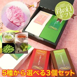 遅れてごめんね 母の日 お茶 選べる ギフト 母の日プレゼント 食べ物 セット 京都 宇治 新茶 抹茶スイーツ 深蒸し茶 南山城紅茶ティーバッグ 丹波黒豆宇治抹茶｜京都・山城 宇治茶通販の丸又園